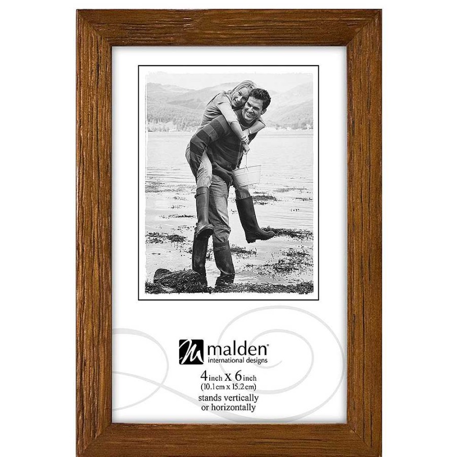 Malden Malden 4 X 6 In. Concepts Wood Picture Frame (Chestnut) Frames & Albums