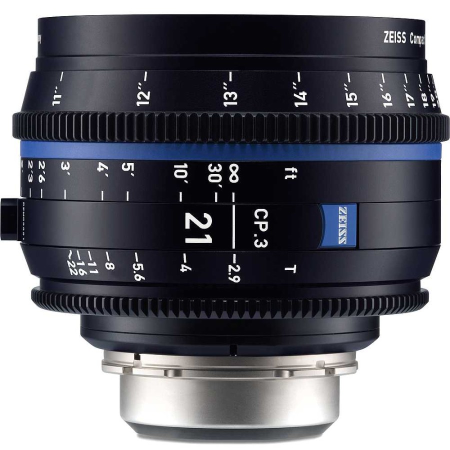 Zeiss Zeiss Cp.3 21Mm T2.9 Compact Prime Lens (Pl Mount, Feet) Digital Cinema Lenses