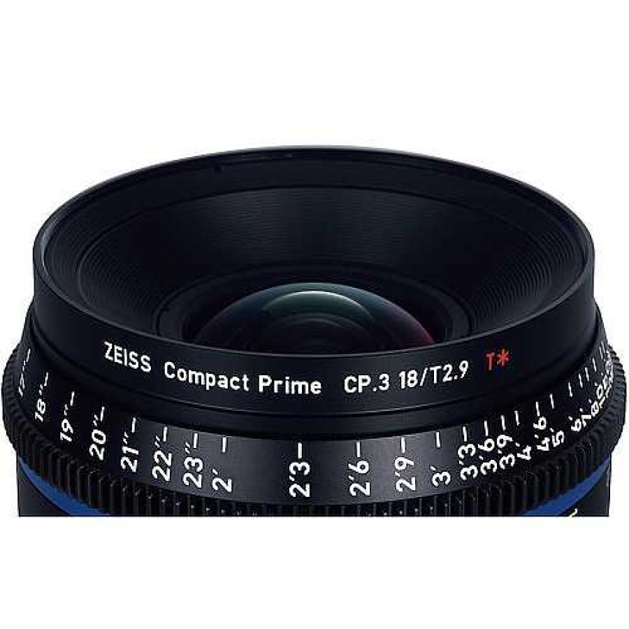 Zeiss Zeiss Cp.3 28Mm T2.1 Compact Prime Lens (Canon Ef Mount, Feet) Digital Cinema Lenses