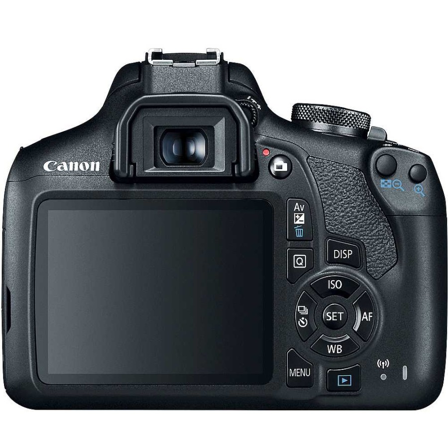 Canon Canon Eos Rebel T7 Digital Slr Camera With 18-55Mm Lens W/Canon Webcam Starter Kit And Free Memory Card Dslr