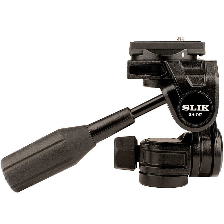 Slik Slik Pro Al-523-3W Aluminum 3-Section Tripod With Arca-Type 3-Way Pan-Tilt Head Tripod Kits