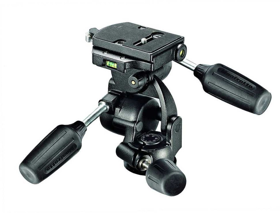 Manfrotto Manfrotto 808Rc4 3-Way Standard Head With 410Pl Quick Release Plate Tripod Heads