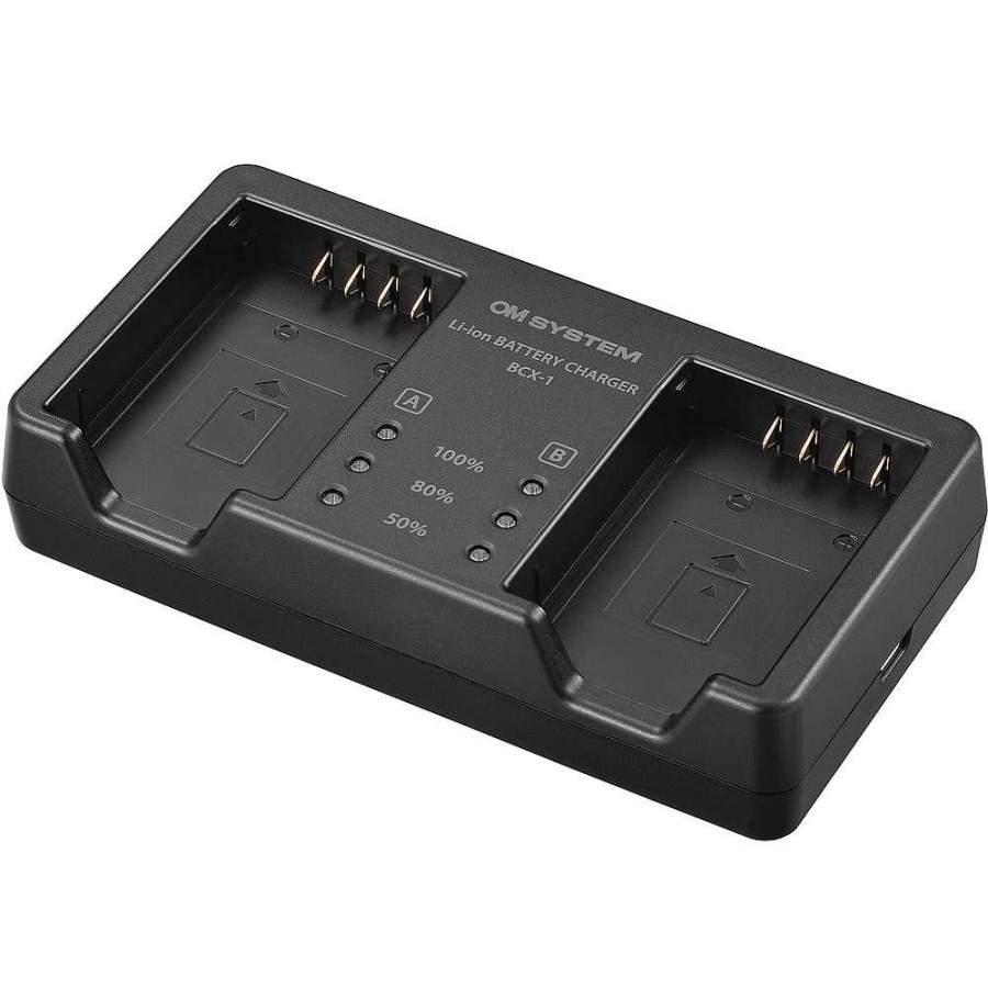 OM System Om System Bcx-1 Lithium-Ion Battery Charger Batteries & Adapters