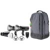 Westcott Westcott Fj200 Strobe 2-Light Backpack Kit With Fj-X3S Wireless Trigger For Sony Cameras Monolight Strobe Heads & Kits