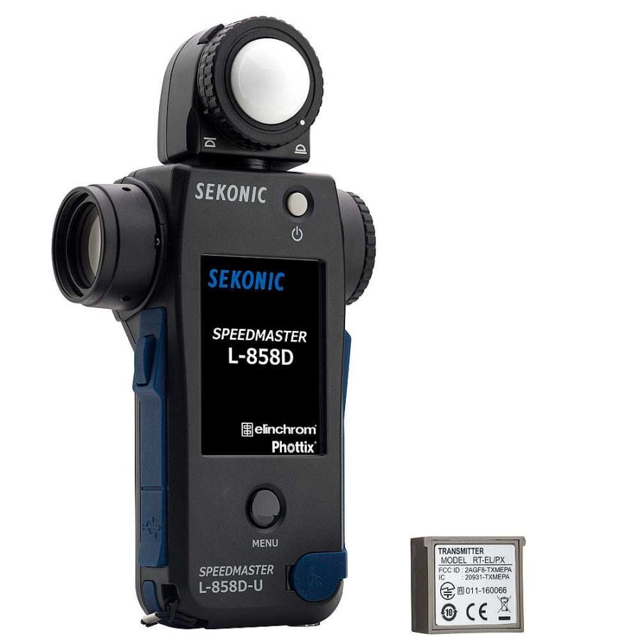 Sekonic Sekonic L-858D-U Speedmaster Light Meter Kit With Transmitter Module For Elinchrom And Phottix Light Meters & Accessories