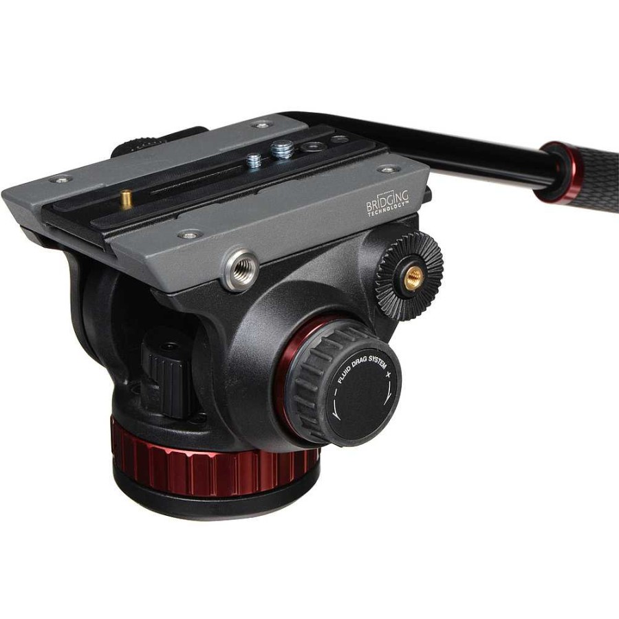 Manfrotto Manfrotto 502Hd Pro Video Head With Flat Base (3/8"-16 Connection) Video Tripods & Supports