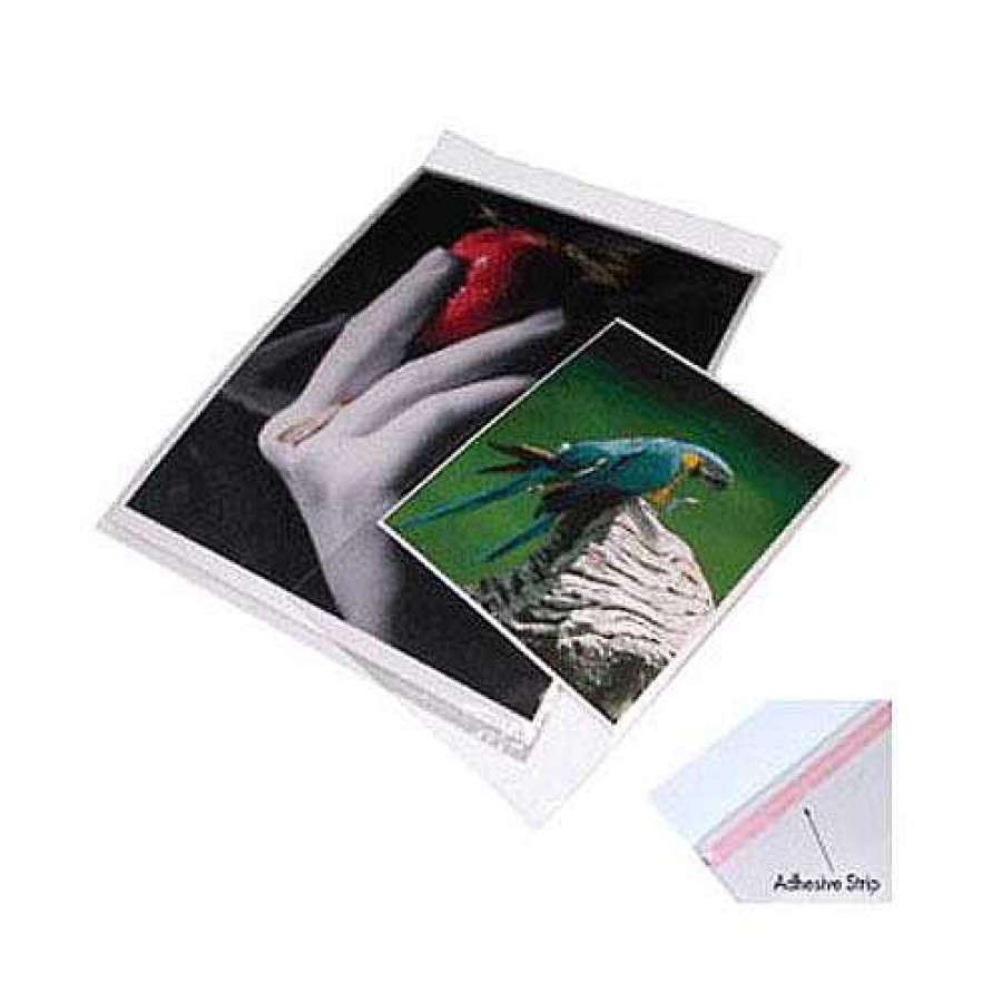 Print File Print File 13.25 X 19.25 In. Crystal Clear Bags (Package Of 100) Portfolios & Archival Storage