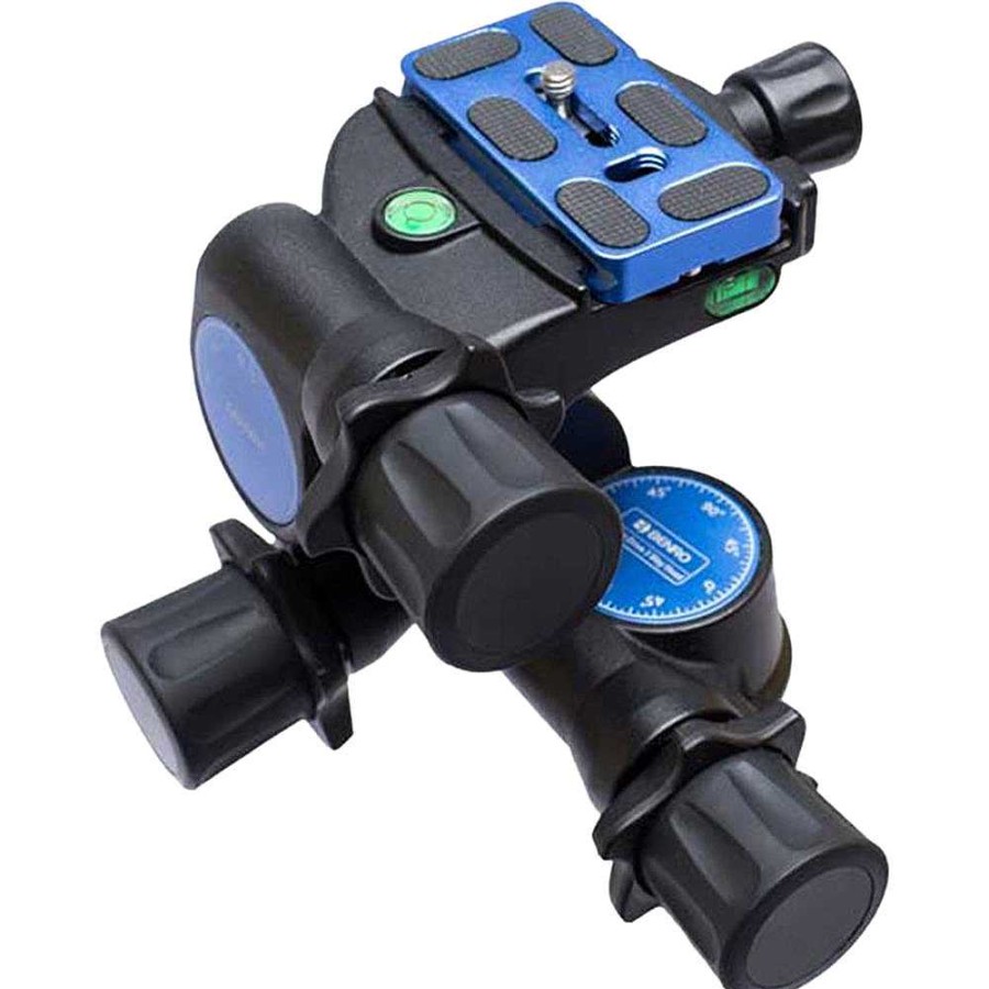 Benro Benro Gd3Wh 3-Way Geared Head Tripod Heads