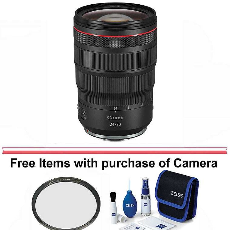 Canon Canon Rf 24-70Mm F/2.8L Is Usm Lens With Carepak Plus Accidental Damage Protection Zoom Lenses