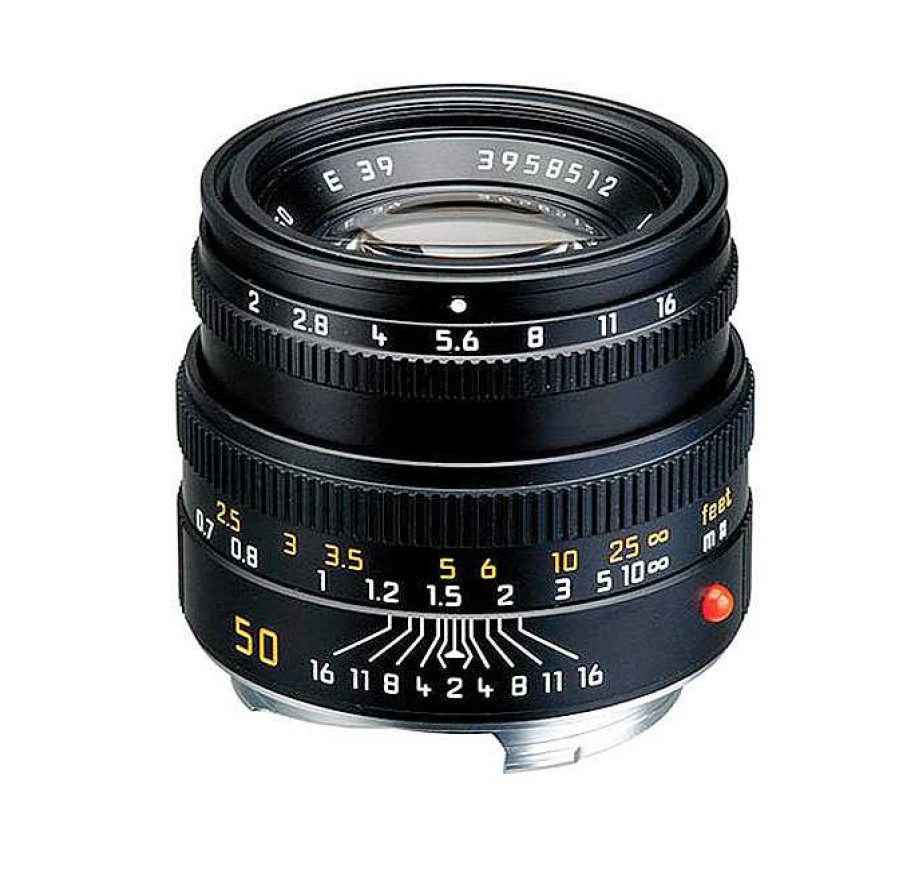 Leica Leica 50Mm F/2.0 Summicron M Manual Focus Lens (Black) Normal Lenses