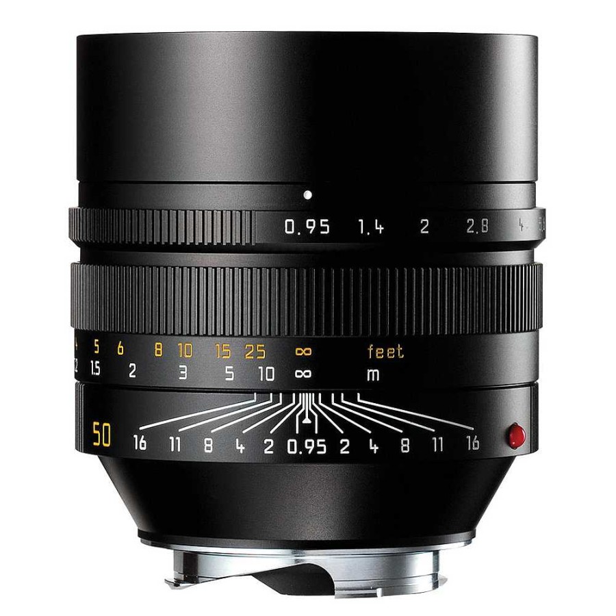 Leica Leica 50Mm F/0.95 Noctilux M Aspherical Manual Focus Lens (Black) Normal Lenses