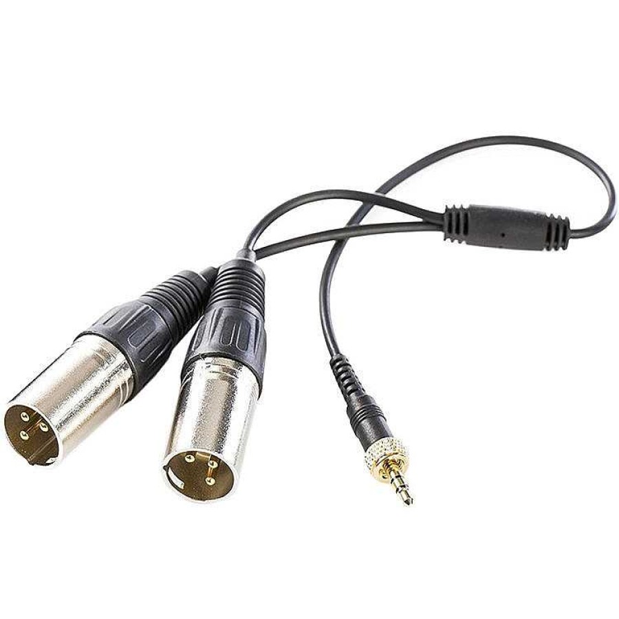 Saramonic Saramonic Sr-Um10-Cc1 3.5Mm Trs To Two Xlr Male Output Y-Cable For Wireless Mic Systems Audio Cables