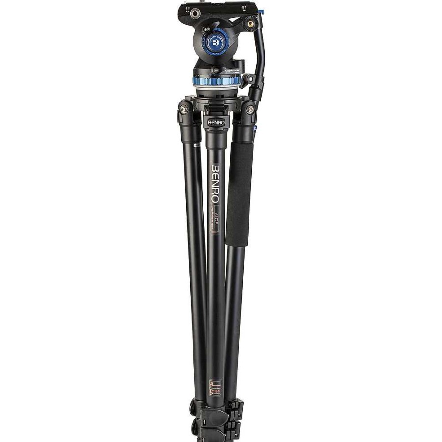 Benro Benro A373F Aluminum Single-Tube Tripod With S8Pro Fluid Video Head Tripod Kits