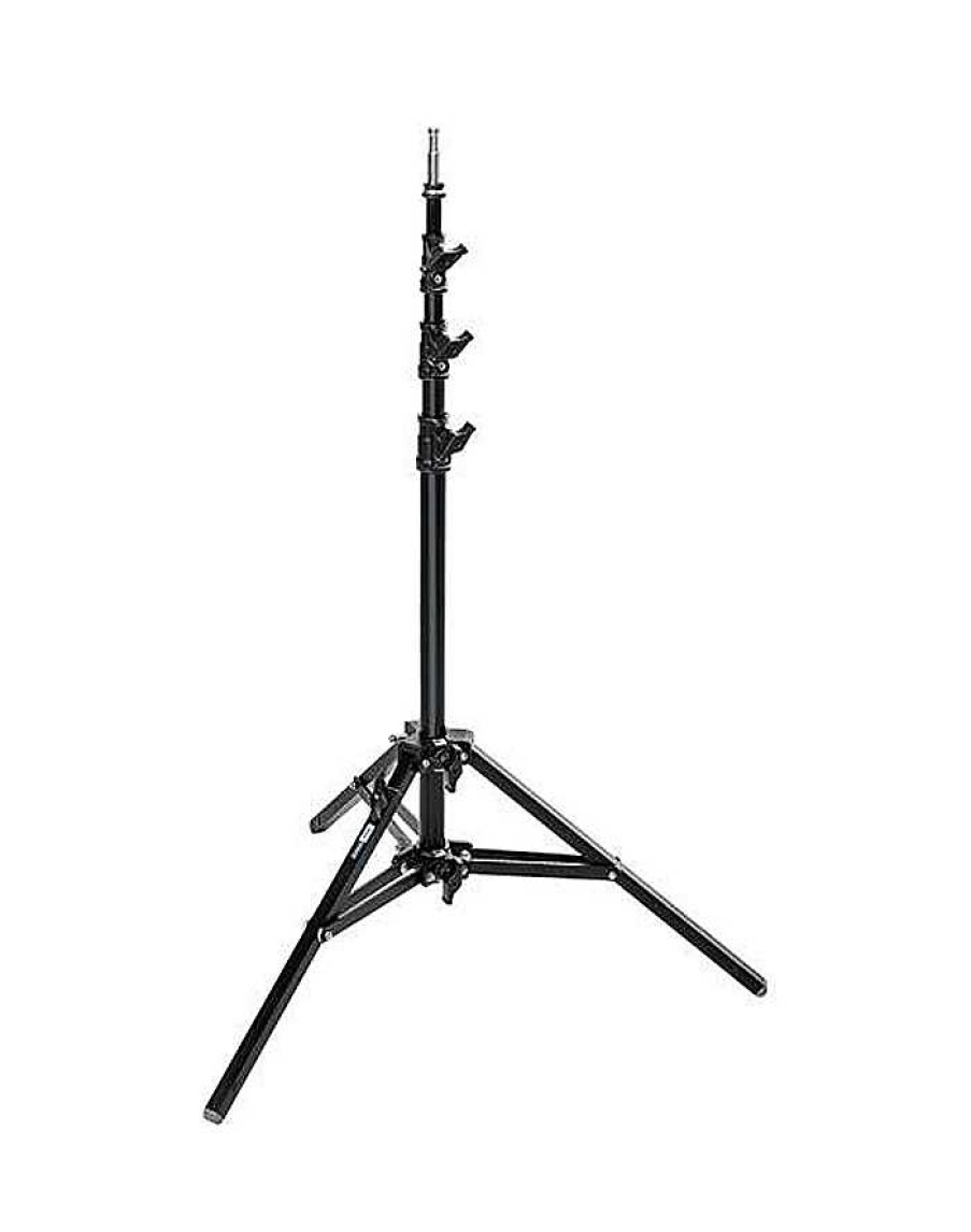 Avenger Avenger A0025B Aluminum Baby Photographic Light Stand 25 With Leveling Leg (Black) Light Stands