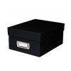 Print File Print File Photo Storage Box (Black) Portfolios & Archival Storage