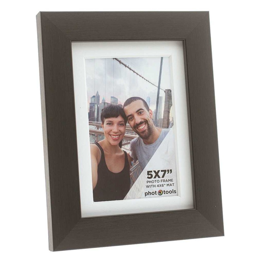 Phototools Phototools 5 X 7" Photo Frame With 4 X 6" Mat Opening (Black) Frames & Albums