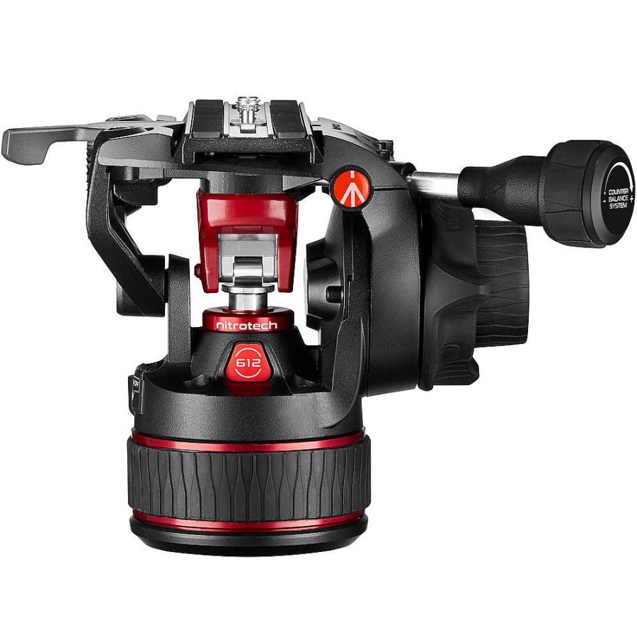 Manfrotto Manfrotto 612 Nitrotech Fluid Video Head Video Tripods & Supports