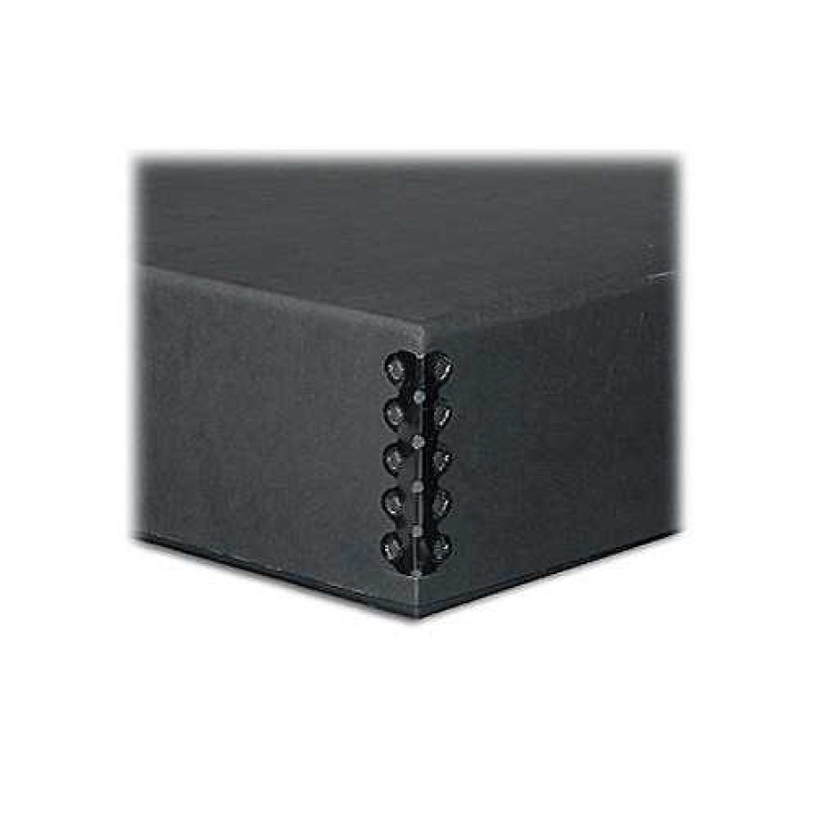 Print File Print File 14X18, 3In. Deep, Drop-Front Box - Black Portfolios & Archival Storage