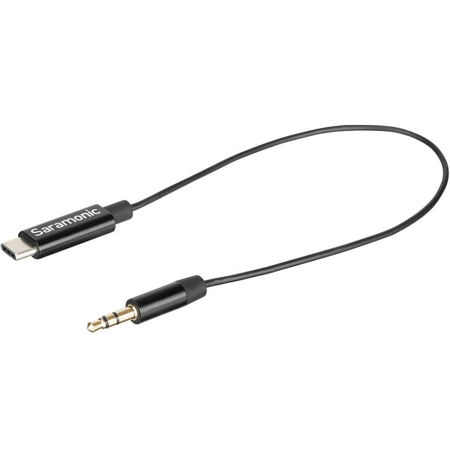 Saramonic Saramonic 9 In. 3.5Mm Trs Male To Usb Type-C Adapter Cable For Mono/Stereo Audio To Android Audio Cables