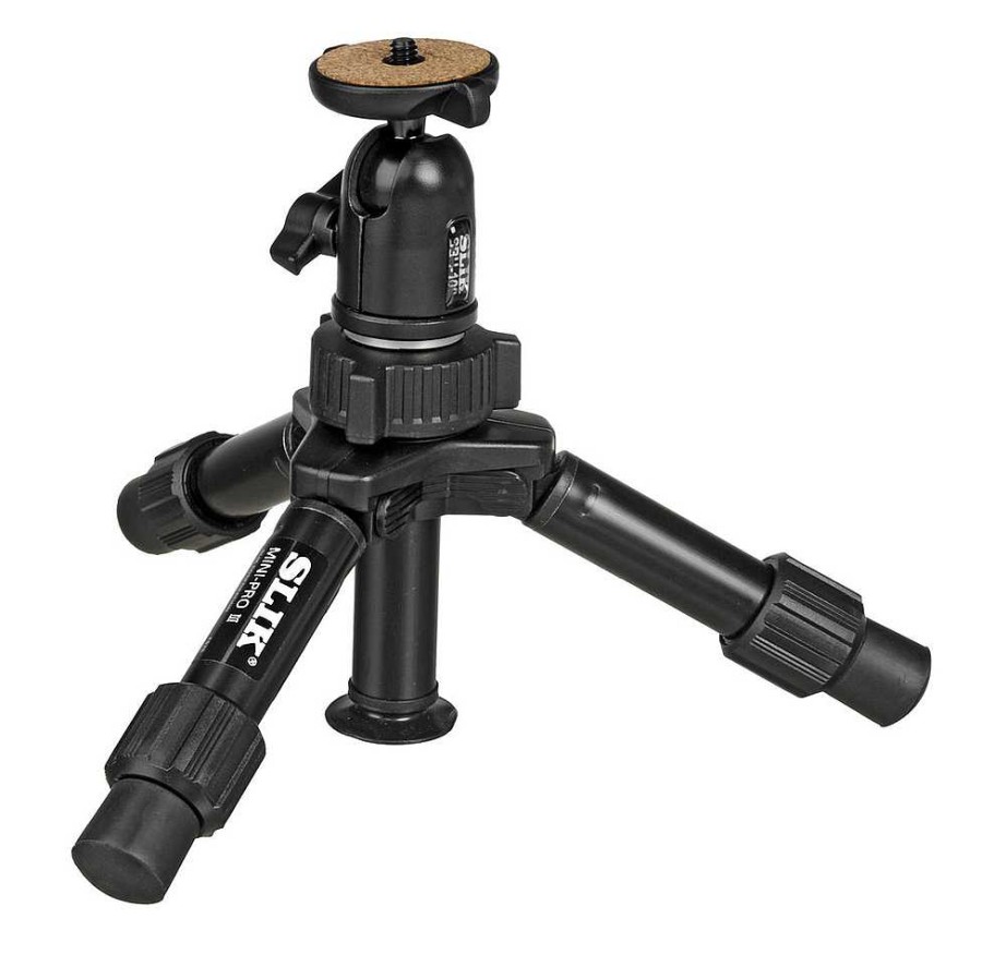 Slik Slik Mini Pro-Iii Compact Tripod With Compact Ball Head Tripod Kits