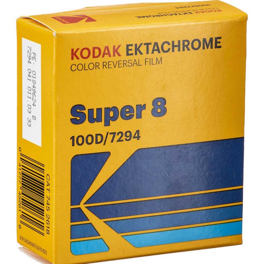 Kodak Kodak Ektachrome 100D Color Transparency Film #7294 (Super 8, 50 Ft. Roll) Film & Darkroom