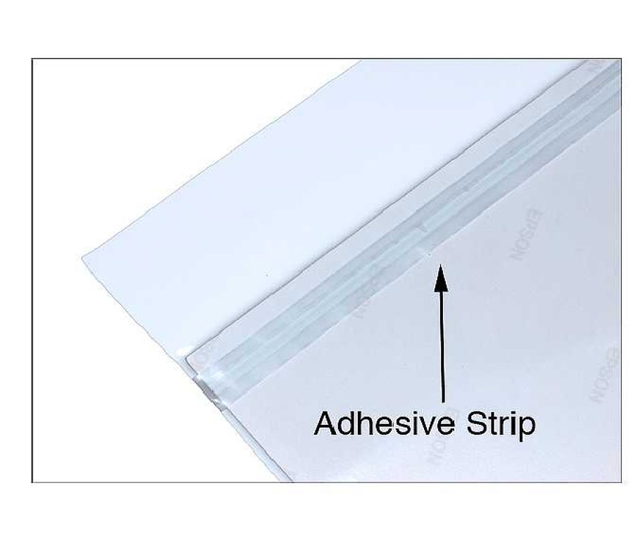 Print File Print File Bopp811 - 8.5X11 In. Clear Bags (Pack Of 100) Portfolios & Archival Storage