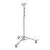 Avenger Avenger Overhead Stand 58 With Braked Wheels (Chrome-Plated,19 Ft.) Light Stands