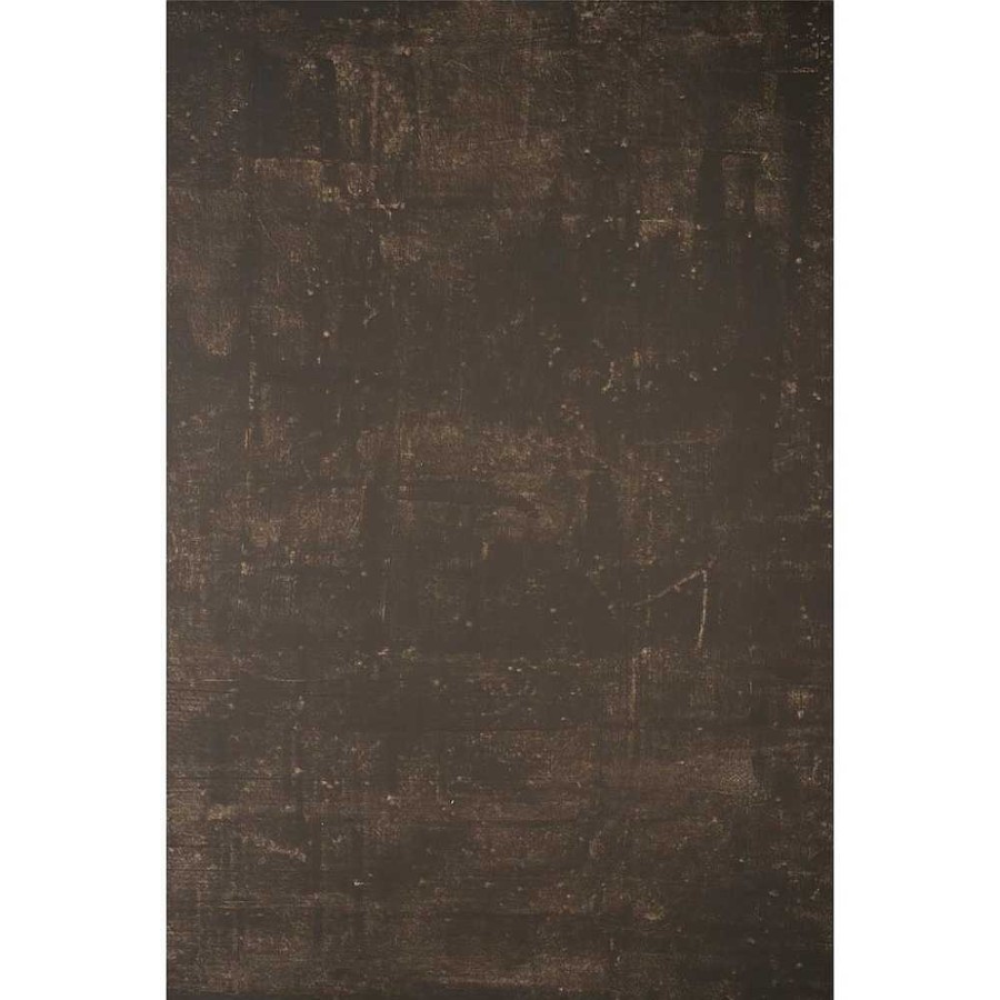 Gravity Backdrops Gravity Backdrops 8.9 X 9.8 Ft. Hand Painted Classic Collection Canvas Distressed Texture Backdrop (Warm Gray) Fabric Backgrounds