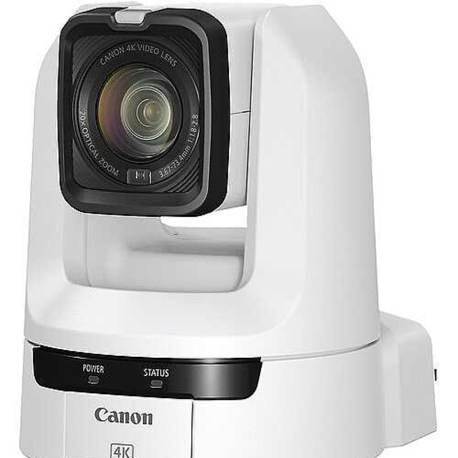 Canon Canon Cr-N100 4K Ndi Ptz Camera With 20X Zoom (Titanium White) Ptz Remote Cameras