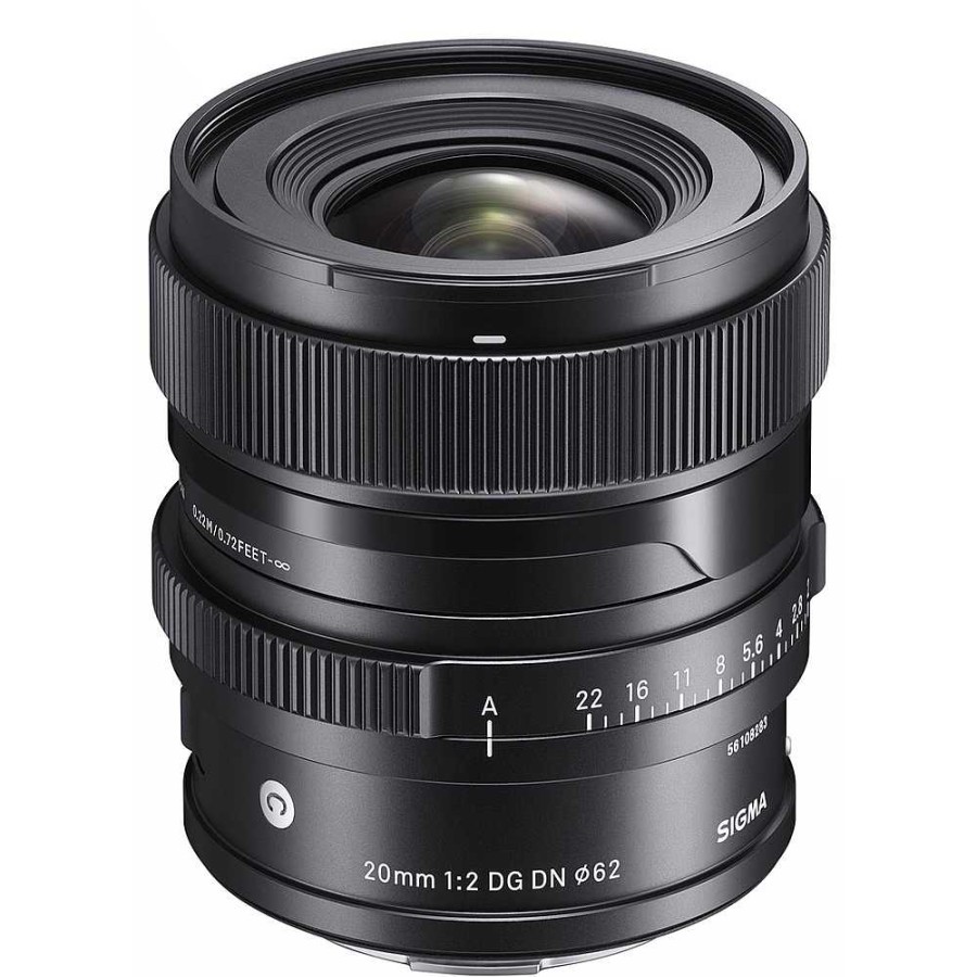 Sigma Sigma 20Mm F/2.0 Dg Dn Contemporary Lens For Leica L Wide Angle Lenses