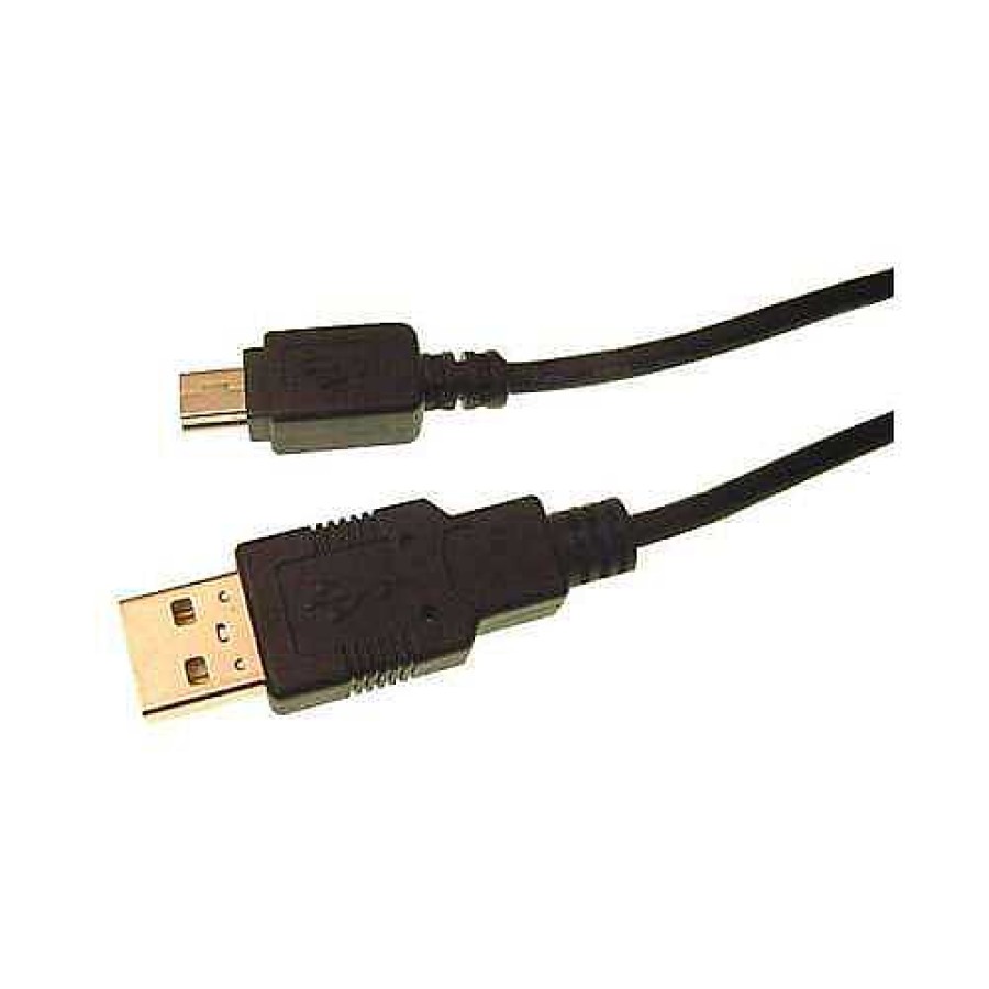 Calrad Calrad Mini Usb 5 Pin Male To Usb Type A (6 Ft.) Cables