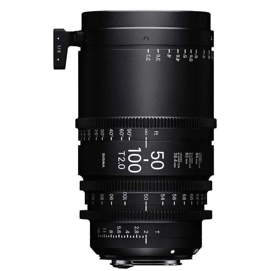 Sigma Sigma 18-35Mm And 50-100Mm Cine High-Speed Zoom Lenses For Canon Ef Mount With Case Digital Cinema Lenses