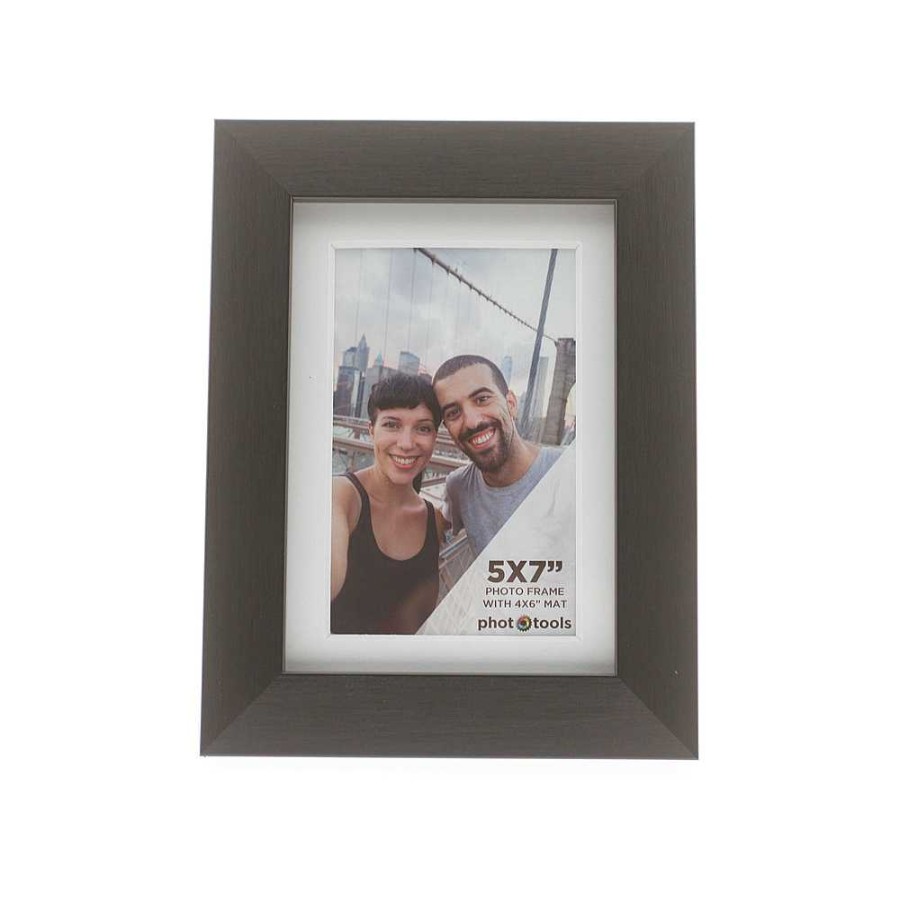 Phototools Phototools 5 X 7" Photo Frame With 4 X 6" Mat Opening (Black) Frames & Albums