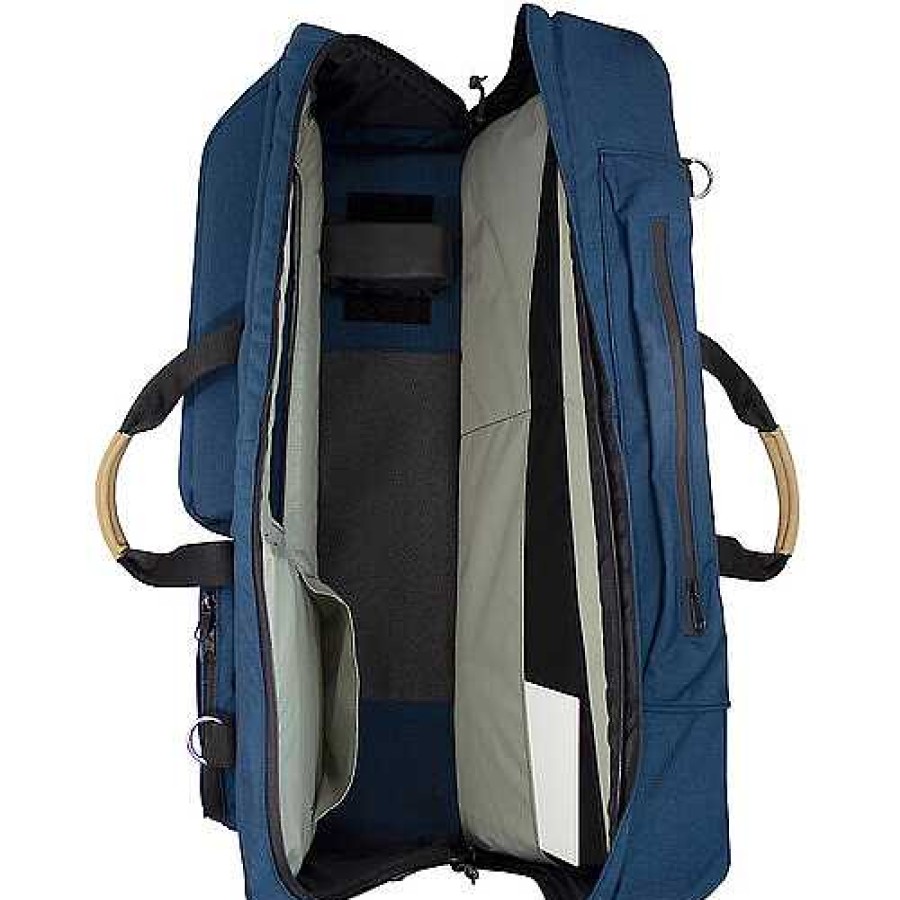 Porta-Brace Porta-Brace Carry-On Camcorder Case With Plastic Viewfinder Guard (Blue, Large) Video Camera Bags