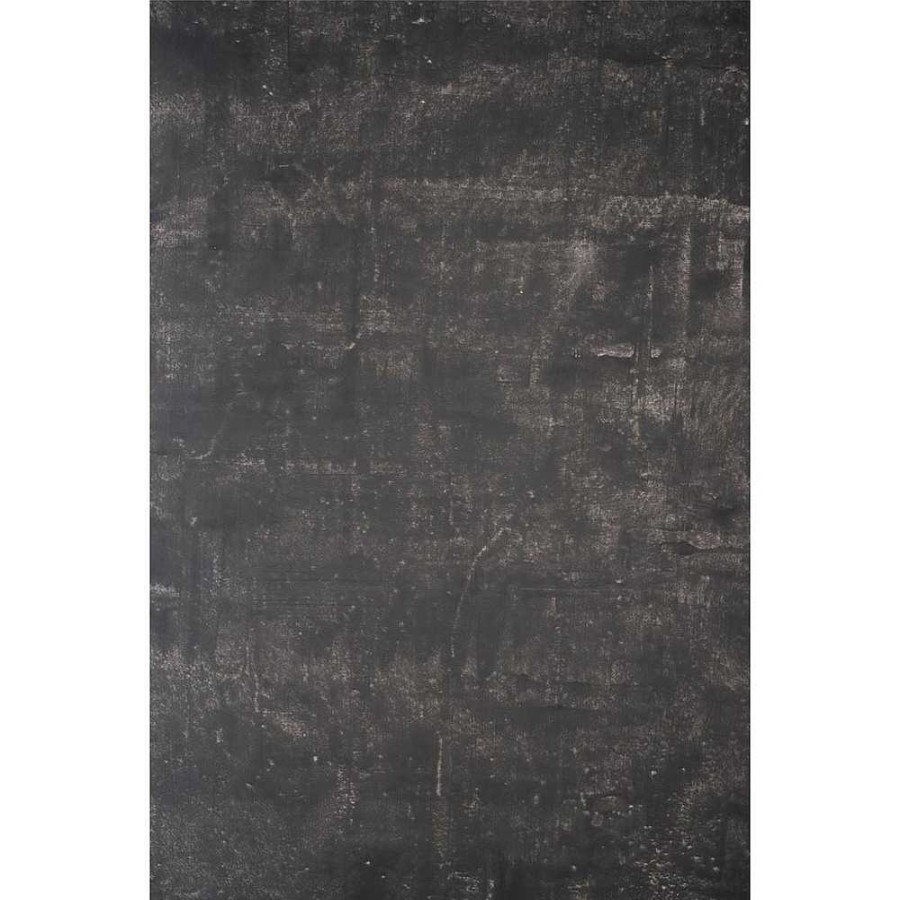 Gravity Backdrops Gravity Backdrops 8.9 X 19.7 Ft. Hand Painted Classic Collection Canvas Strong Texture Backdrop (Mid Gray) Fabric Backgrounds