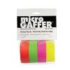 Filmtools Filmtools 1 In. Microgaffer 4-Roll Gaffer Tape - Fluorescent Tape