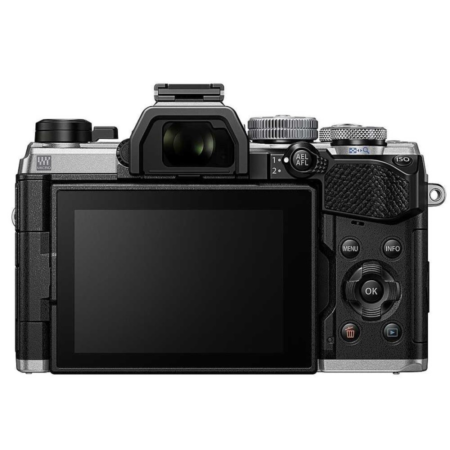 OM System Om System Om-5 Mirrorless Micro Four Thirds Digital Camera With 12-45Mm F/4 Pro Lens (Silver) Mirrorless