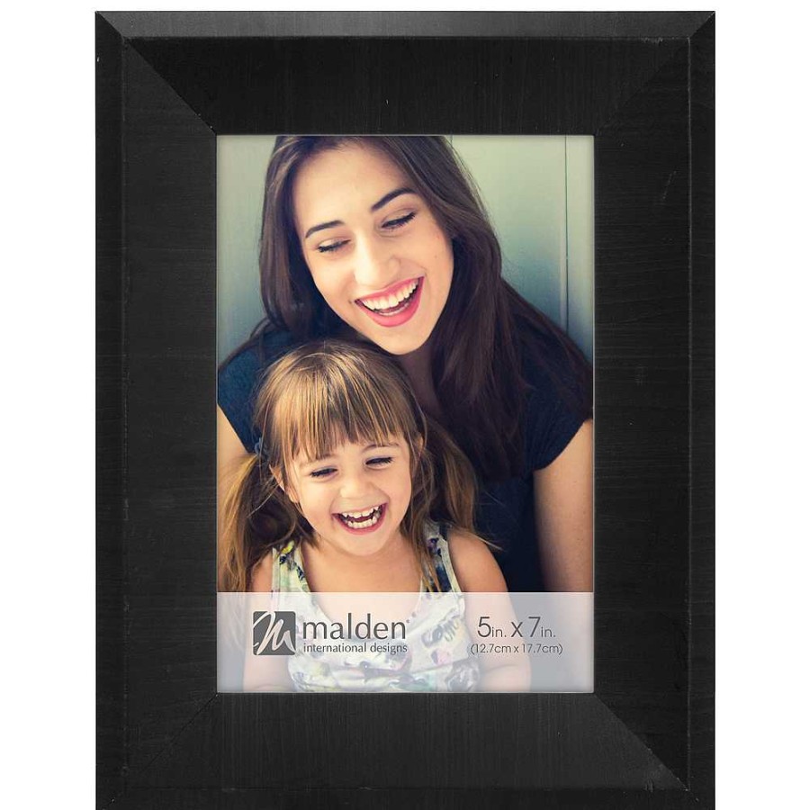 Malden Malden 5 X 7 In. Berkley Tuxedo Picture Frame (Black) Frames & Albums