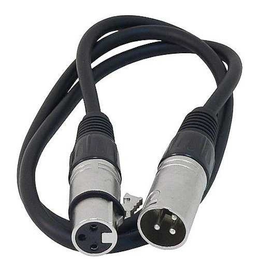 Calrad Calrad Microphone Cable Male To Female Xlr (1.5 Ft. Long) Audio Cables