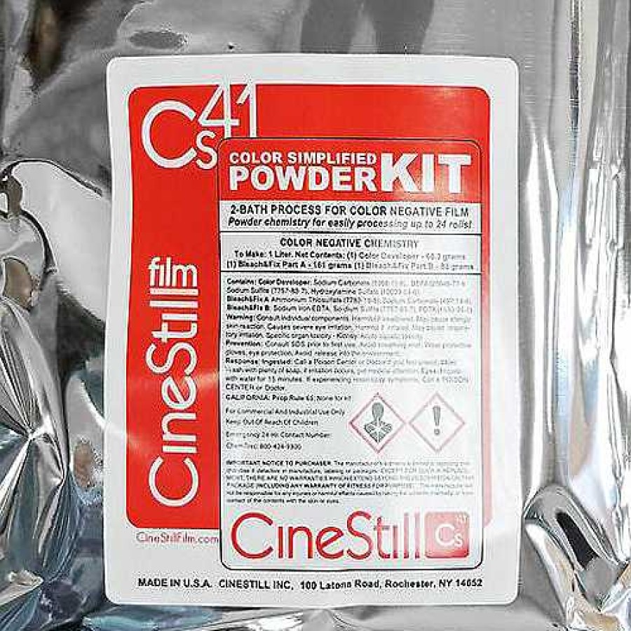 Cinestill Film Cinestill Film Cs41 Powder Developing Kit For C-41 Color Film Film & Darkroom