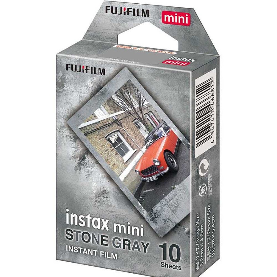 Fujifilm Fujifilm Instax Mini Stone Gray Instant Film (10 Exposures) Film & Darkroom