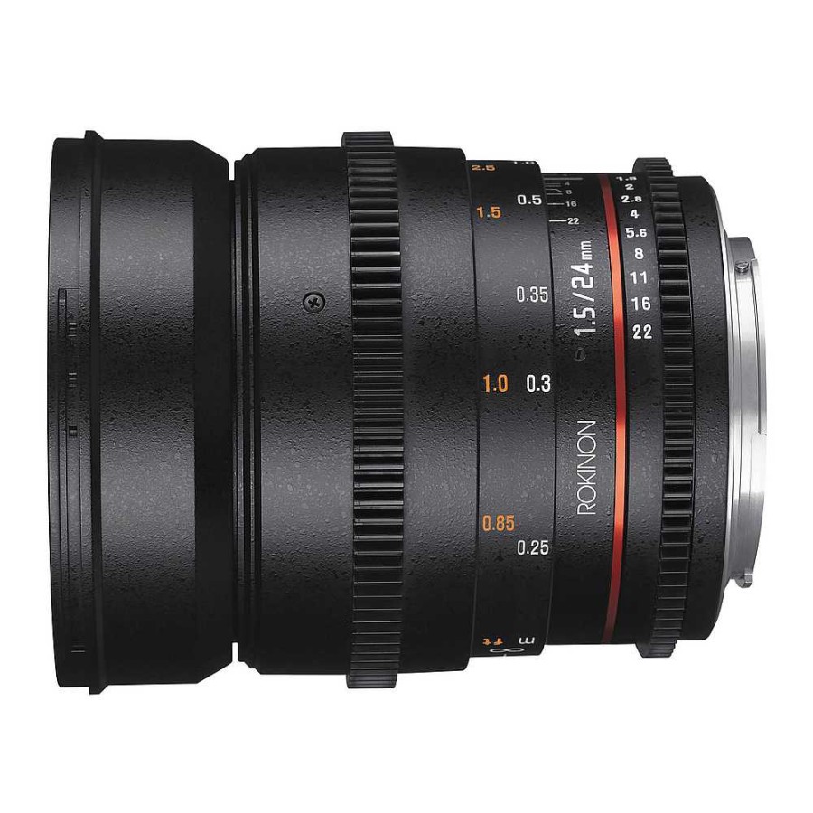 Rokinon Rokinon 24Mm T1.5 Cine Ds Lens For Nikon F Mount Digital Cinema Lenses