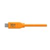 Tether Tools Tether Tools Tetherpro Usb Type-C Male To Usb Type-C Male Cable (3 Ft., Orange) Cables