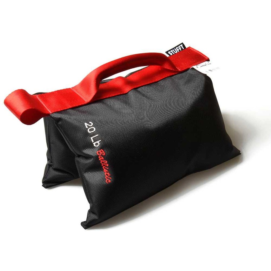 STUFFT Stufft Sandbag 20 Lb (Black With Red Handle) Sand & Weight Bags