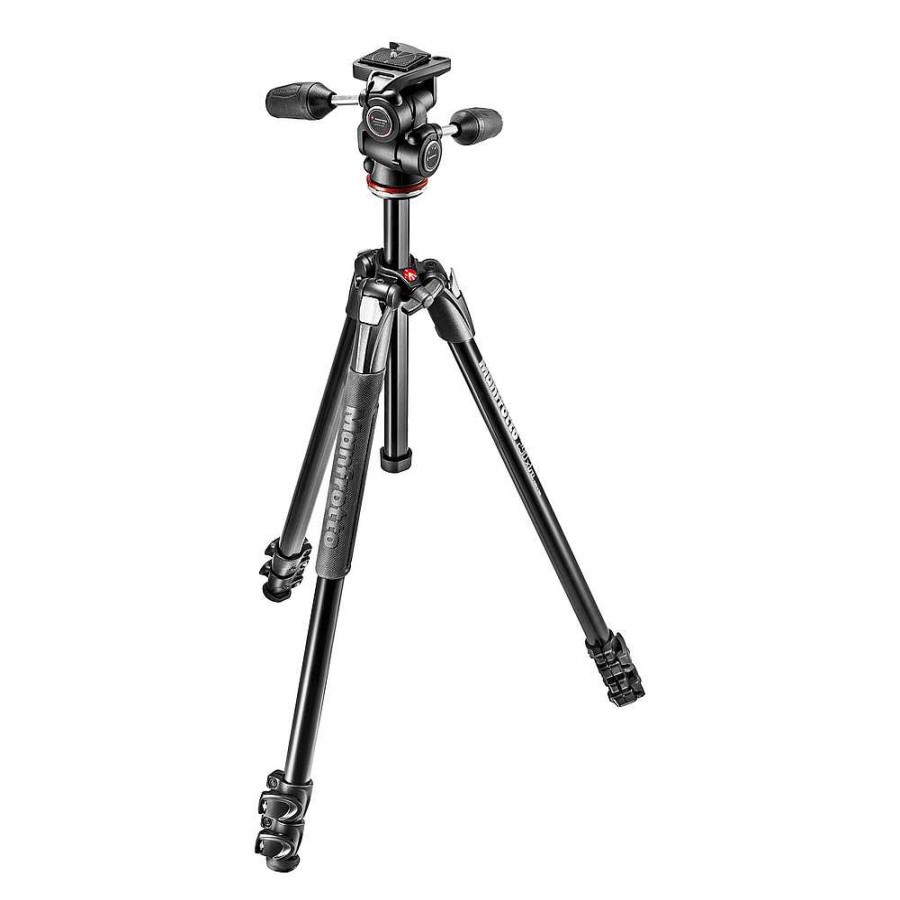 Manfrotto Manfrotto Mk290Xta3-3Wus 290 Xtra Aluminum Tripod With 804 3-Way Pan/Tilt Head Tripod Kits