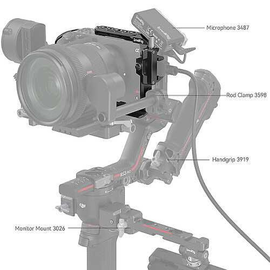 SmallRig Smallrig Cage For Sony Fx30 And Fx3 Camera Support Systems