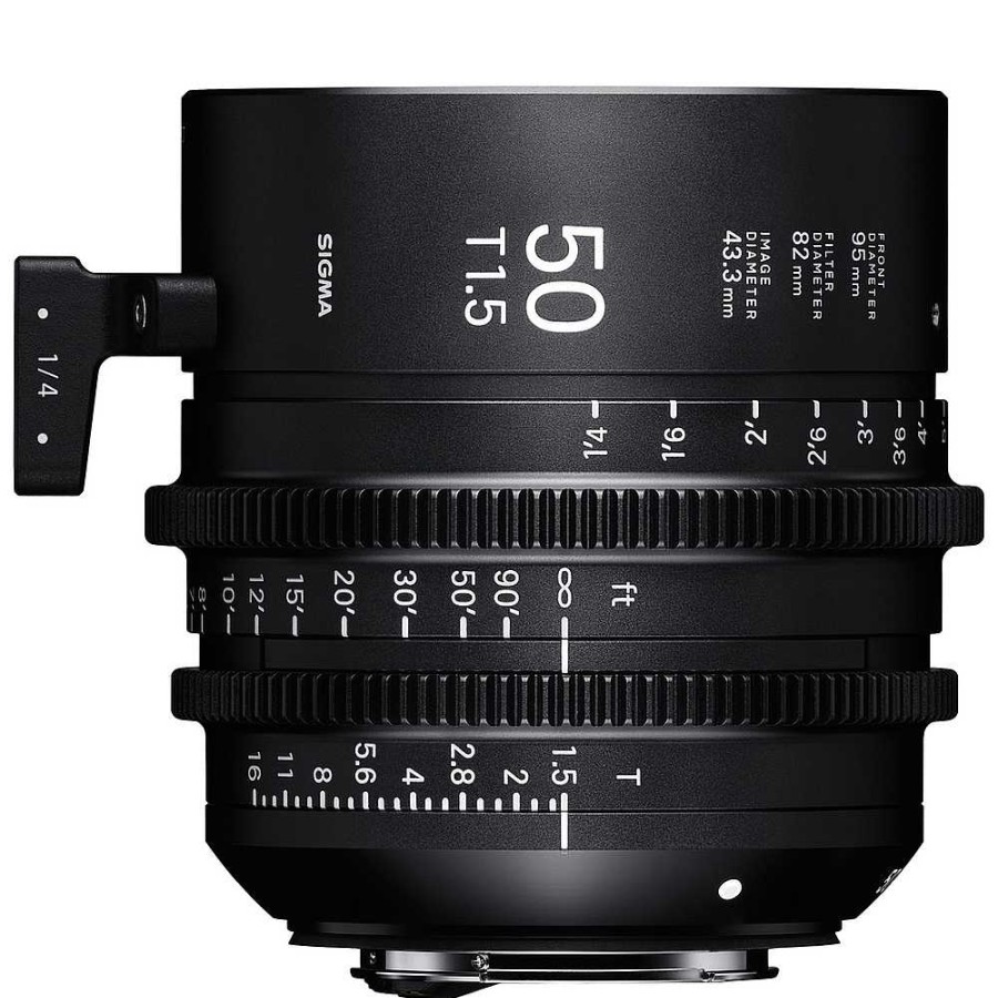 Sigma Sigma 50Mm T1.5 Ff High Speed Prime Lens For Pl Mount Digital Cinema Lenses