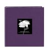 Pioneer Pioneer 4 X 6 Natural Colors Fabric Purple Photo Album Frames & Albums