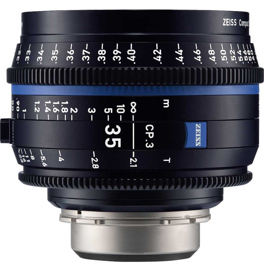 Zeiss Zeiss Cp.3 35Mm T2.1 Compact Prime Lens (Sony E Mount, Feet) Digital Cinema Lenses