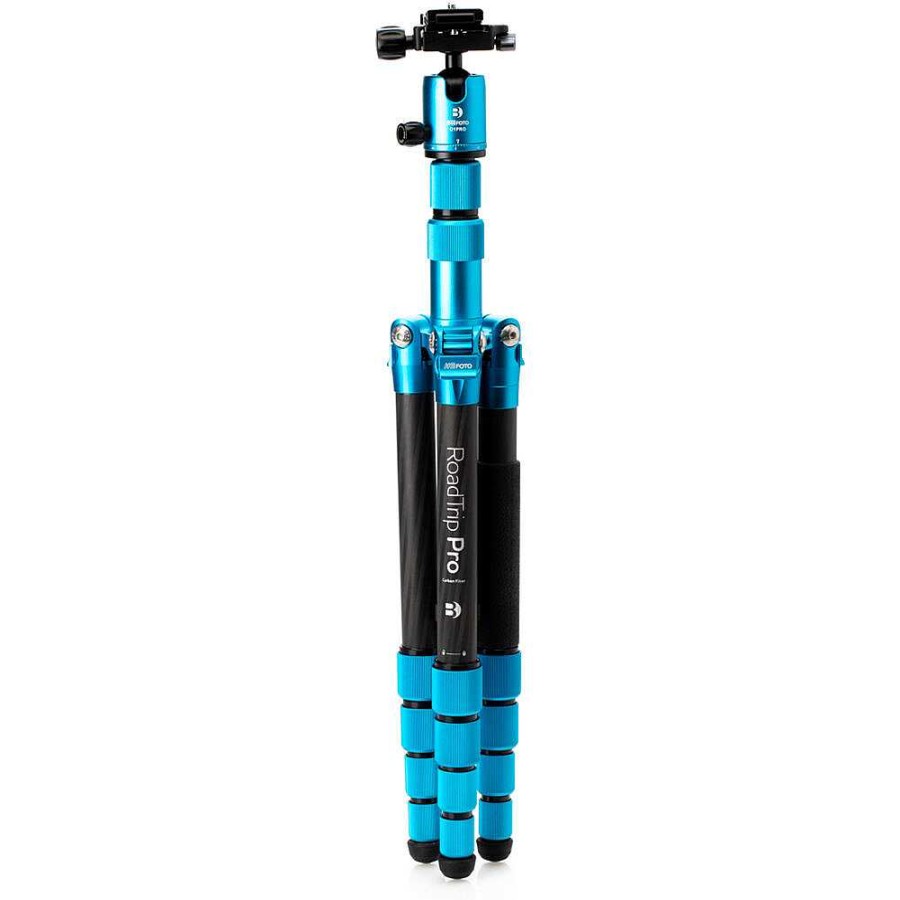 Benro Benro Mefoto Roadtrip Pro Carbon Fiber Series 1 Travel Tripod (Pacific Blue) Tripod Kits